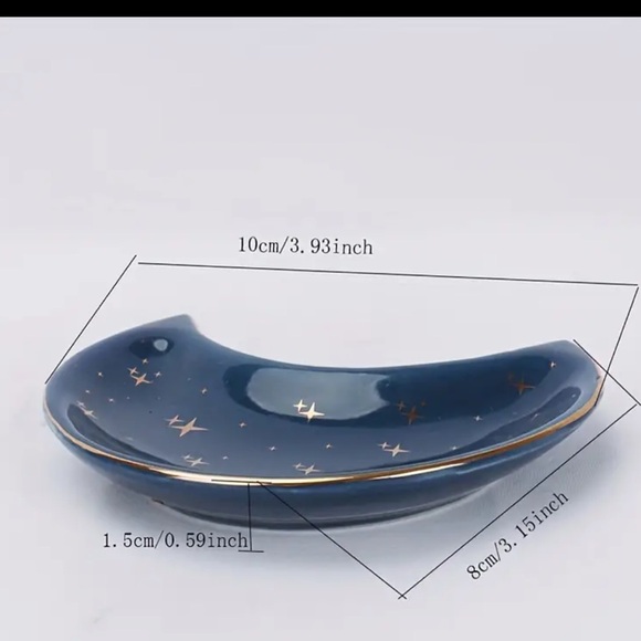 Moon shaped trinket tray - Picture 4 of 6